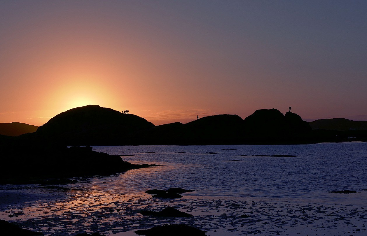 Mountain Landscape. - Winner - Sunset from Fidden Farm campsite