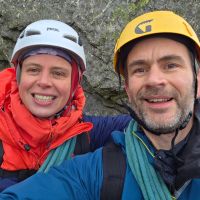 All smiles at the summit of Tryfan (Gareth Williams)