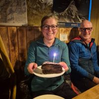 Jess's delayed birthday celebration (Andy Stratford)
