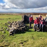 Bleaklow Walk Group on Glossop Low (Mark Garrod)