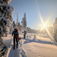 Soft snow struggle
