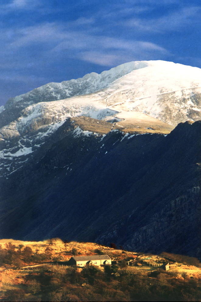Snowdon and the Hut Snowdon and the Hut